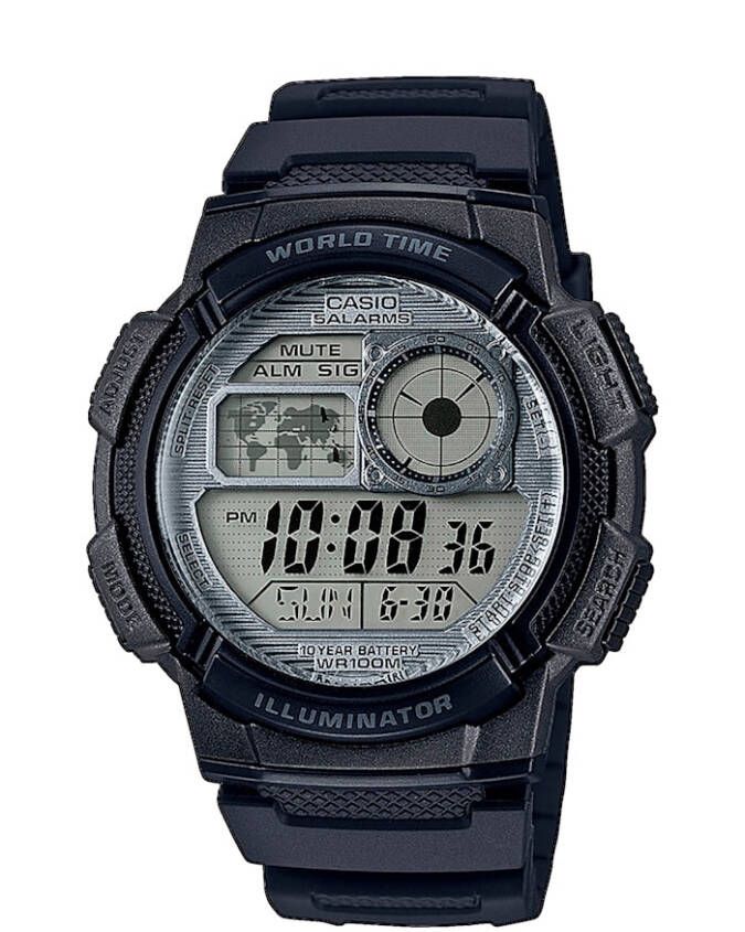 Casio Herenchronograaf Zwart
