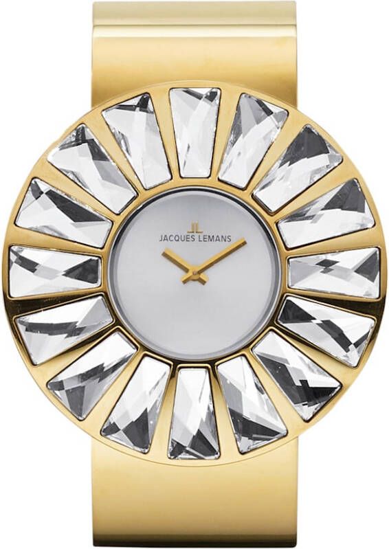 Jacques Lemans Dameshorloge Serie Flora, collectie LaPassion Geelgoudkleur
