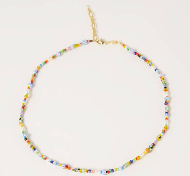 ANNI LU Petit Alaia ketting met glaskralen