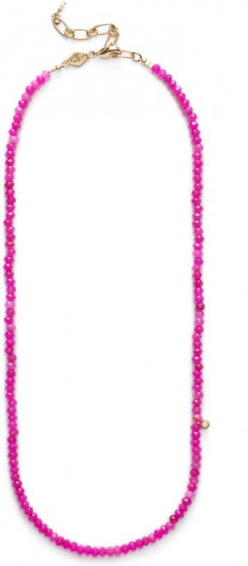 ANNI LU Pump Up The Jam kralenketting verguld