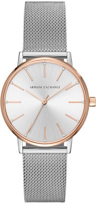 Armani Exchange Horloges Lola Zilverkleurig
