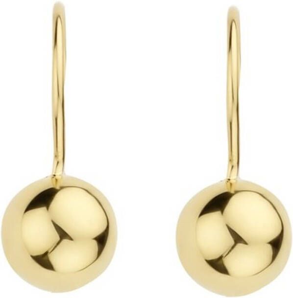 Blush Oorhangers van 14 karaat geelgoud 7261YGO 8 mm