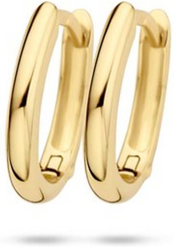 Blush Oorringen van 14 karaat geelgoud 7224YGO