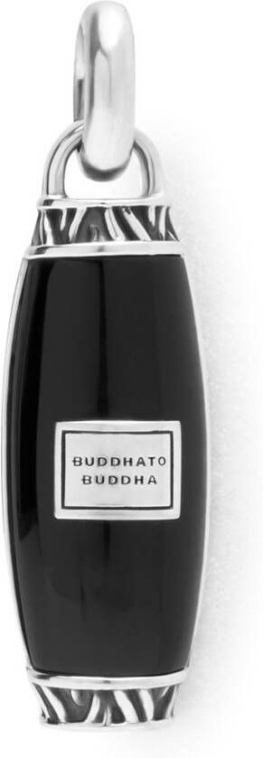 Buddha to Buddha Katja hanger van zilver met onyx