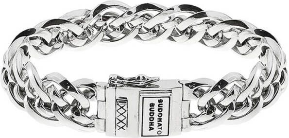 Buddha to Buddha Schakelarmband Nathalie Junior XS van zilver 18 cm