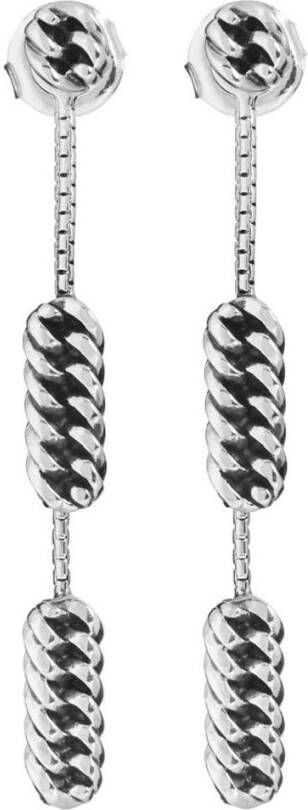 Buddha to Buddha Refined Chain oorstekers van zilver