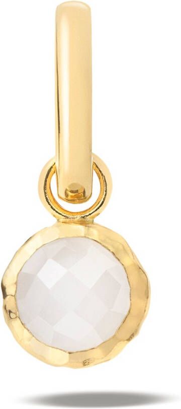 Casa Jewelry Amalfi Maansteen hanger verguld