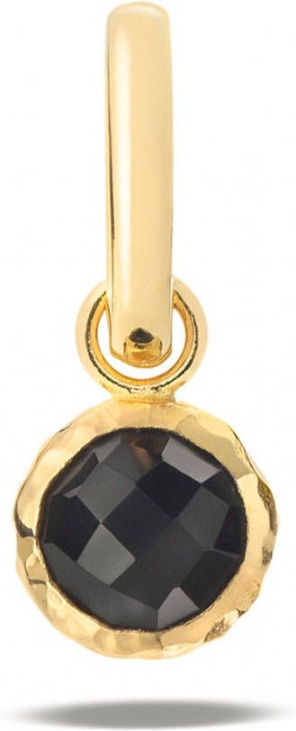 Casa Jewelry Amalfi Onyx hanger verguld