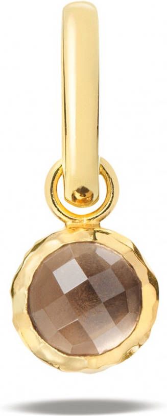 Casa Jewelry Amalfi Rookkwarts hanger verguld