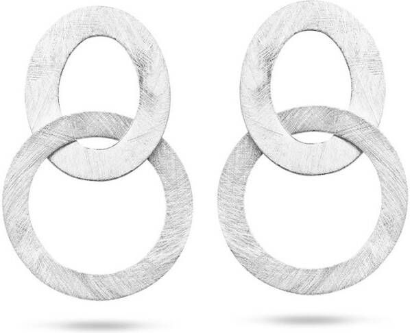 Casa Jewelry Lola oorstekers van zilver
