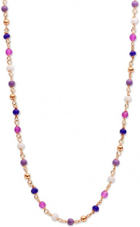 Casa Jewelry Lovely Lavender ketting verguld