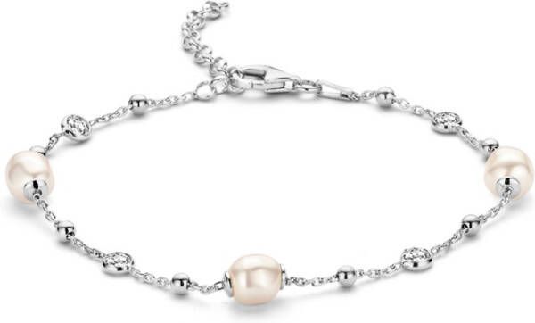 Casa Jewelry Pruts armband van zilver met parels