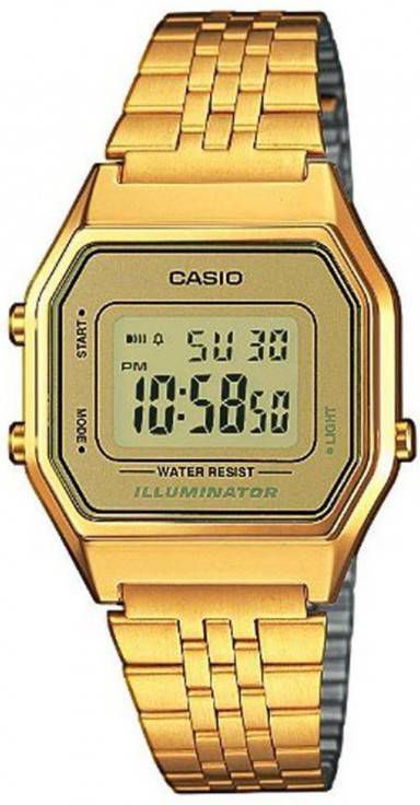 Casio Horloges Vintage Iconic A158WETG 9AEF Goudkleurig