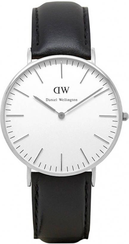 Daniel Wellington Classic Lady Horloge Sheffield Silver Witte Wijzerplaat