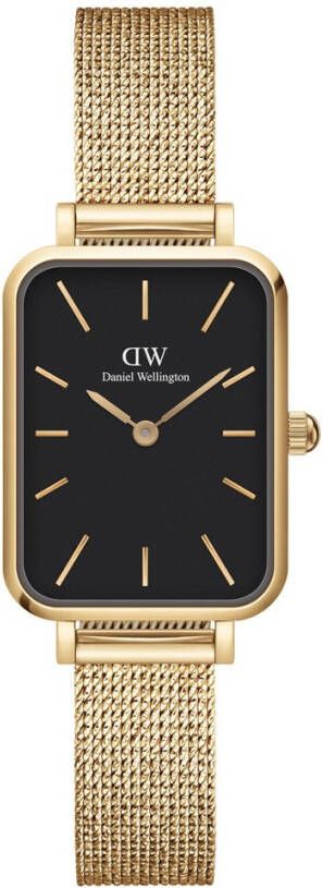 Daniel Wellington Quadro Pressed Evergold horloge DW00100557