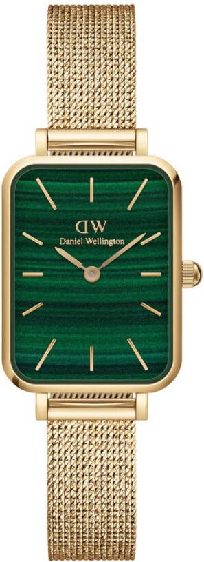 Daniel Wellington Quadro Pressed Evergold horloge DW00100561