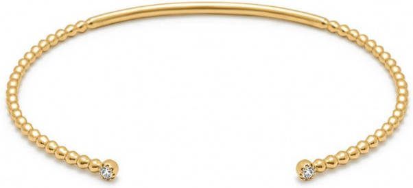 Diamond Point Geelgouden armband, 0 10 ct diamant, Joy