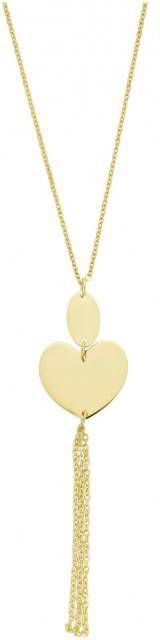 Diamond Point Geelgouden collier Marigold