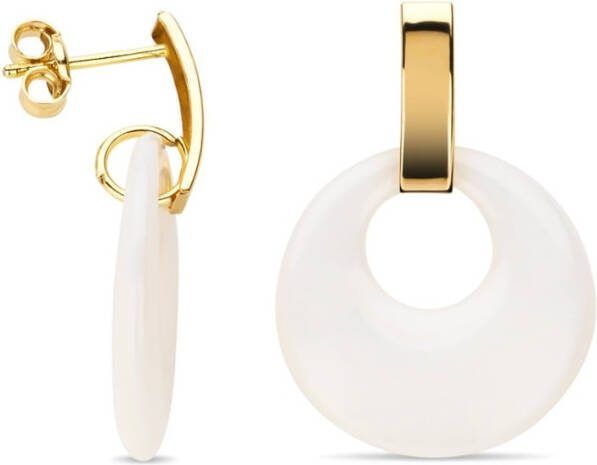 Diamond Point Geelgouden oorsieraden Timeless Treasures