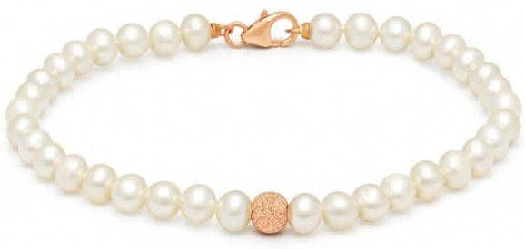 Diamond Point Rosé, gouden armband Riviè, ra