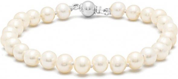 Diamond Point Witgouden armband Riviè, ra