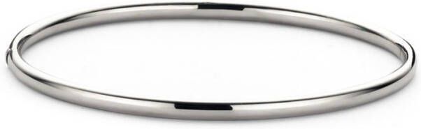 Diamond Point Witgouden bangle(M )