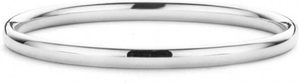 Diamond Point Witgouden bangle(M )