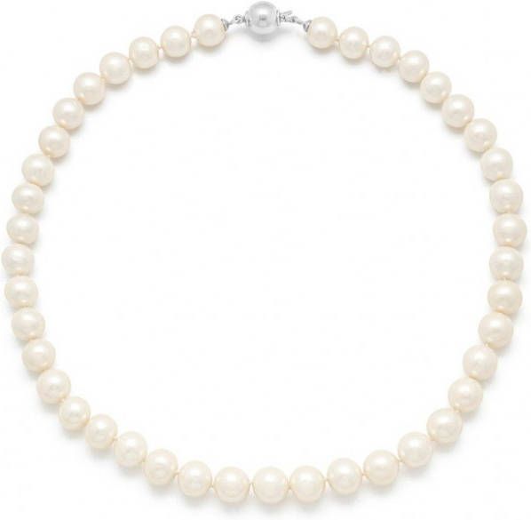 Diamond Point Witgouden collier Riviè, ra