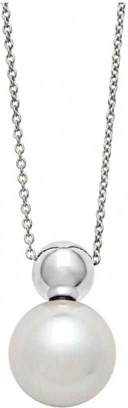 Diamond Point Witgouden hanger Riviè, ra