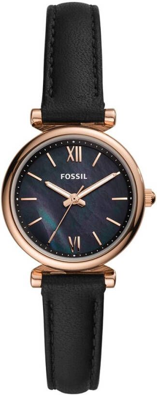 Fossil Horloges Carlie Mini ES4700 Zwart