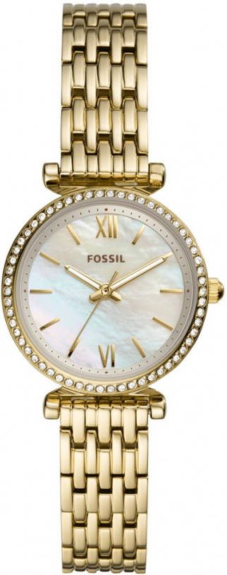 Fossil Horloges Carlie Mini ES4735 Goudkleurig