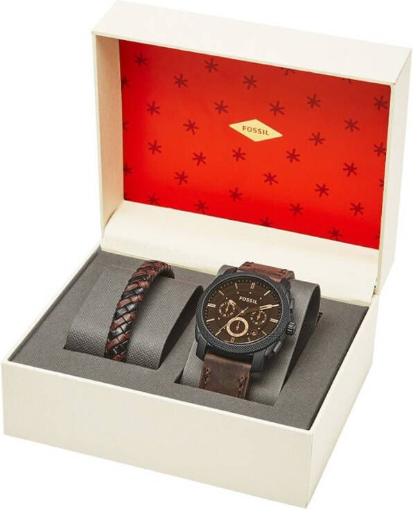 Fossil Horloge en armband giftset FS5251SET
