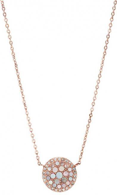 Fossil Ketting met hanger met parel JF01740791