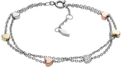 Fossil armband JF02854998 Vintage Motifs driekleurig