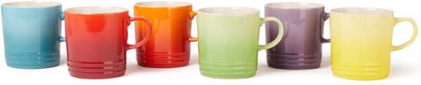 Le Creuset Mok 35 cl set van 6