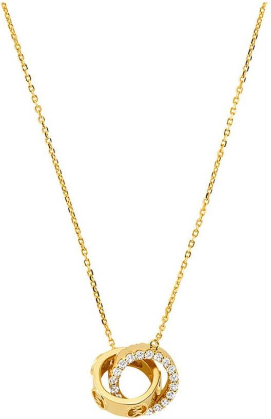 Michael Kors Premium fijne ketting met zirkonia MKC1554AN710