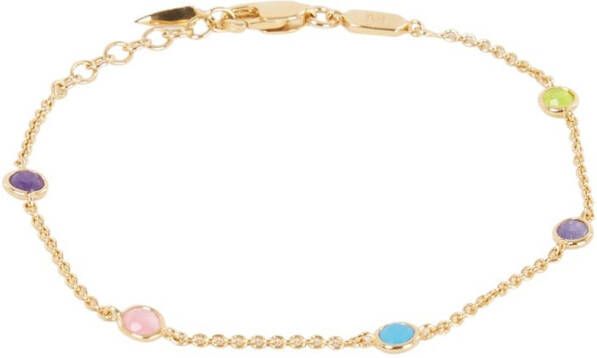 Missoma Hot Rox Multi Gemstone armband verguld