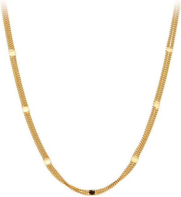 Pernille Corydon Agnes ketting verguld