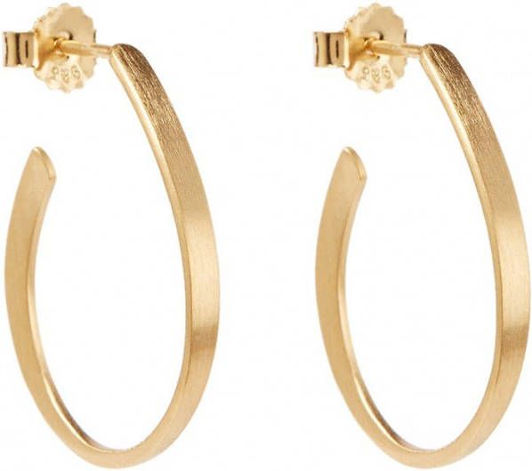 Pernille Corydon Berlin oorringen verguld