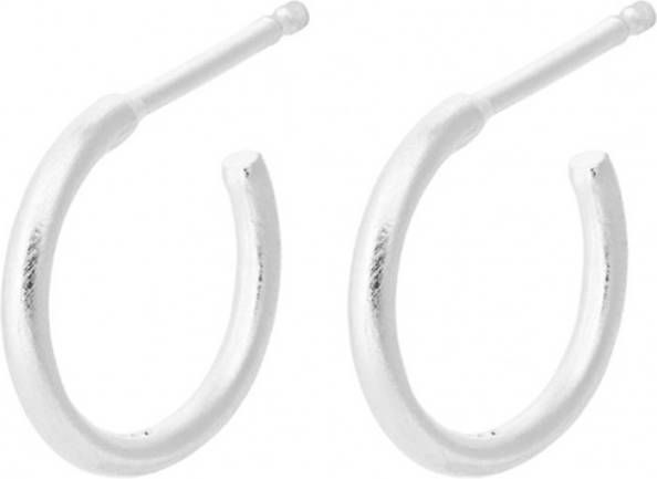 Pernille Corydon Delta oorringen van zilver