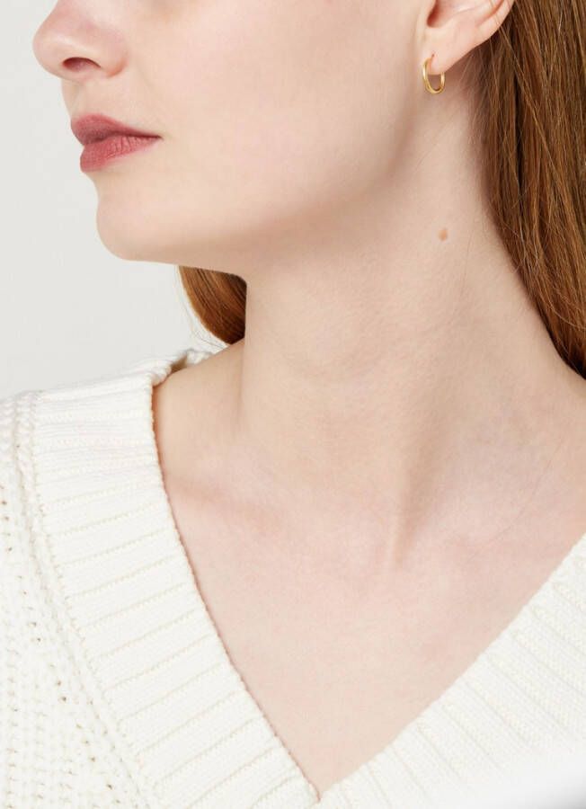 Pernille Corydon Delta oorringen van zilver