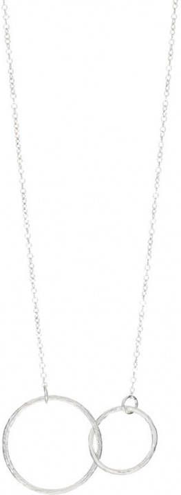 Pernille Corydon Double Plain ketting van zilver
