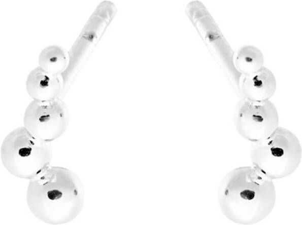 Pernille Corydon Glint oorknopjes van sterling zilver