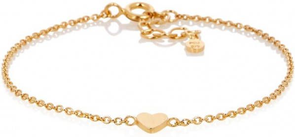 Pernille Corydon Heart schakelarmband verguld