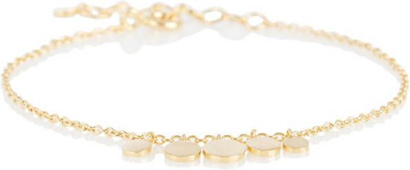 Pernille Corydon Mini Coin schakelarmband verguld