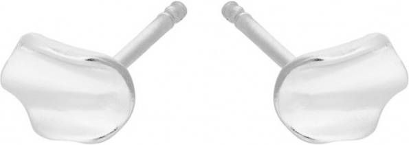 Pernille Corydon Ocean oorknopjes van zilver