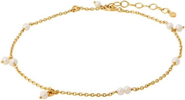 Pernille Corydon Ocean Pearl enkelbandje verguld