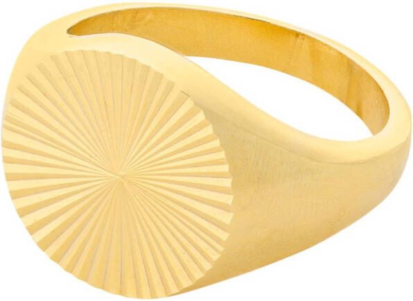 Pernille Corydon Ocean Star zegelring verguld