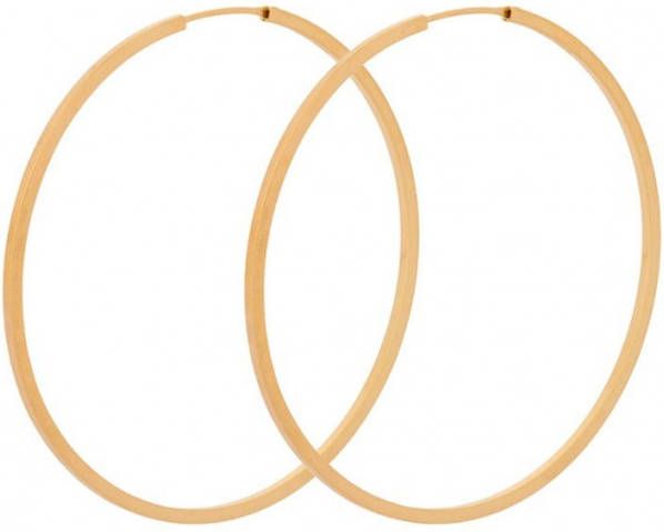 Pernille Corydon Orbit oorringen verguld