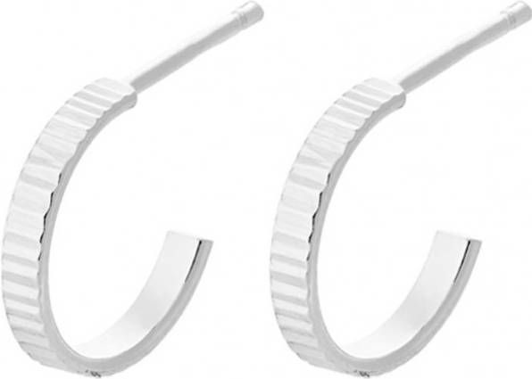 Pernille Corydon Sea Reflection oorringen van sterling zilver